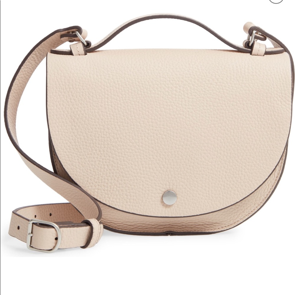Leather crossbody purse